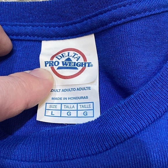 Vintage RUSH T Shirt Men’s Large Blue Fly By Night Owl 2000’s Y2K VERY RARE. - Picture 8 of 11